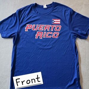 World Baseball Classic 2026 Puerto Rico Shirt Size: Large